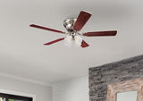 Westinghouse 7232000 Contempra IV 52-Inch Indoor Ceiling Fan with Dimmable LED Light Fixture