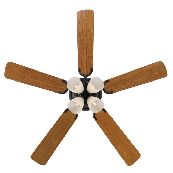 Westinghouse 7232100 Contempra IV 52-Inch Indoor Ceiling Fan with Dimmable LED Light Fixture