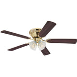 Westinghouse 7232400 Contempra IV 52-Inch Indoor Ceiling Fan with Dimmable LED Light Fixture