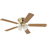 Westinghouse 7232400 Contempra IV 52-Inch Indoor Ceiling Fan with Dimmable LED Light Fixture