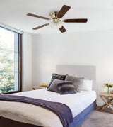 Westinghouse 7232400 Contempra IV 52-Inch Indoor Ceiling Fan with Dimmable LED Light Fixture