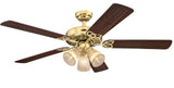 Westinghouse 7233800 Vintage 52-Inch Indoor Ceiling Fan with Dimmable LED Light Fixture