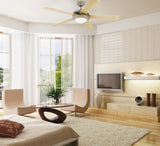 Westinghouse 7234100 Comet 52-Inch Indoor Ceiling Fan with Dimmable LED Light Fixture