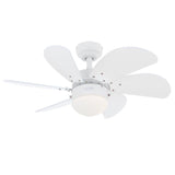 Westinghouse 7234400 Turbo Swirl 30-Inch Indoor Ceiling Fan with Dimmable LED Light Fixture