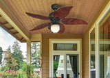 Westinghouse 7236200 Oasis 48-Inch Indoor/Outdoor Ceiling Fan with LED Light Fixture