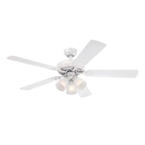 Westinghouse 7236400 Vintage 52-Inch Indoor Ceiling Fan with Dimmable LED Light Fixture