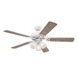 Westinghouse 7236400 Vintage 52-Inch Indoor Ceiling Fan with Dimmable LED Light Fixture