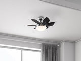 Westinghouse 7236600 Quince 24-Inch Indoor Ceiling Fan with Dimmable LED Light Fixture