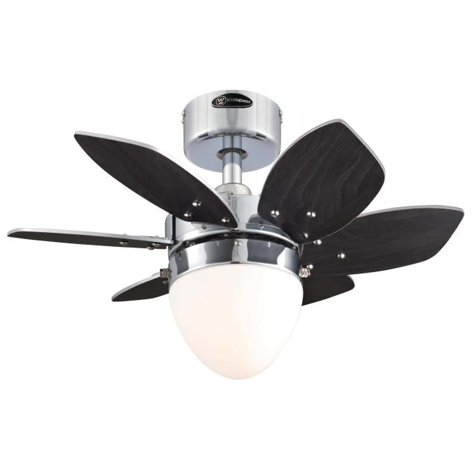 Westinghouse 7236900 Origami 24-Inch Indoor Ceiling Fan with Dimmable LED Light Fixture