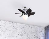 Westinghouse 7236900 Origami 24-Inch Indoor Ceiling Fan with Dimmable LED Light Fixture