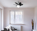 Westinghouse 7236900 Origami 24-Inch Indoor Ceiling Fan with Dimmable LED Light Fixture