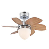 Westinghouse 7236900 Origami 24-Inch Indoor Ceiling Fan with Dimmable LED Light Fixture