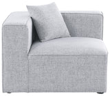Cube - Linen Corner Chair