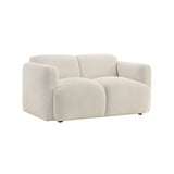 Sierra - 2-Piece Living Room Set (Sofa & Loveseat) - Ivory