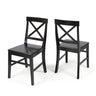 Plethora - Dining Chair With X Shaped Back (Set of 2)