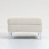 Modular Sectional Sofa Square Storage Ottoman