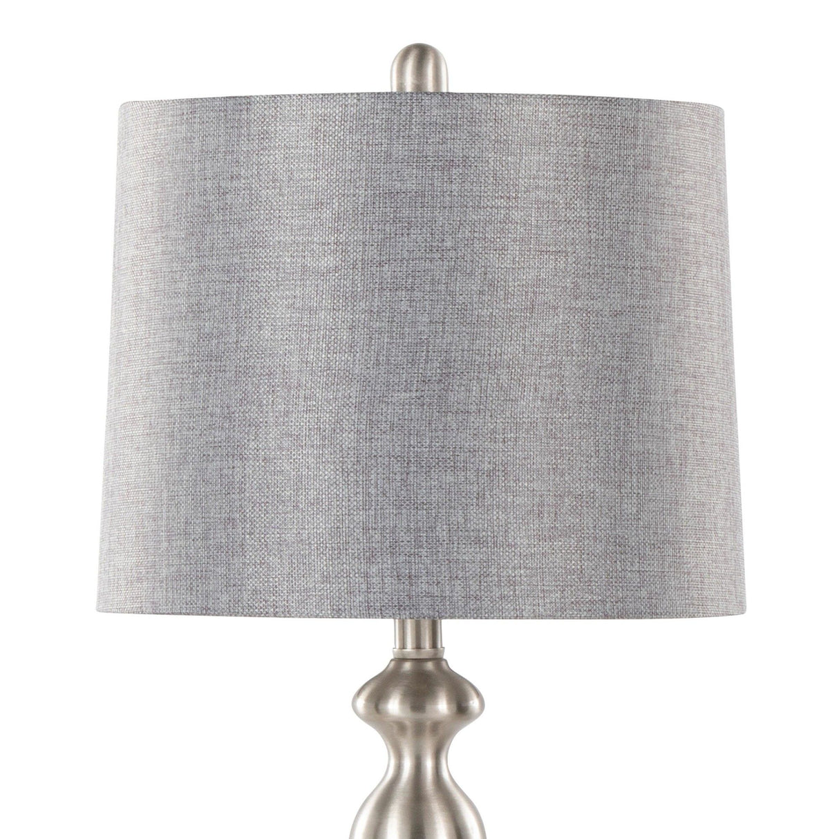 Ashland - 27" Metal Table Lamp (Set of 2) - Brushed Nickel