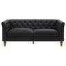 Chesterfield Sofa With Flared Arms For Living Room