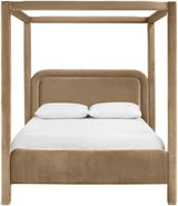 Salina - Velvet Upholstered Bed