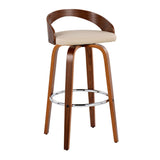 Grotto - 30" Fixed-Height Barstool (Set of 2) - Beige