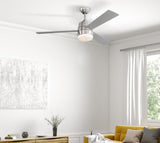Westinghouse 7304900 Brinley 52-inch Indoor Ceiling Fan with Dimmable LED Light Fixture