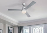 Westinghouse 7304900 Brinley 52-inch Indoor Ceiling Fan with Dimmable LED Light Fixture