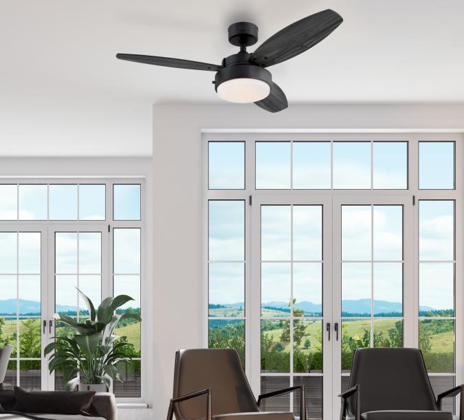 Westinghouse 7305000 Alloy 42-inch Indoor Ceiling Fan with LED Light Fixture