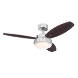 Westinghouse 7305100 Alloy 42-inch Indoor Ceiling Fan with LED Light Fixture