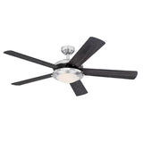 Westinghouse 7305400 Comet 52-inch Indoor Ceiling Fan with Dimmable LED Light Fixture