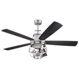 Westinghouse 7305700 Stella Mira 52-inch Indoor Ceiling Fan with Dimmable LED Light Fixture