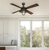 Westinghouse 7306900 Porto 52-Inch Indoor Ceiling Fan with Dimmable LED Light Fixture