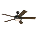 Westinghouse 7307200 Comet 52-Inch Indoor Ceiling Fan with Integrated Dimmable LED Light Fixture
