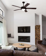 Westinghouse 7307200 Comet 52-Inch Indoor Ceiling Fan with Integrated Dimmable LED Light Fixture