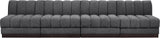 Quinn - 4 Seat Modular Armless Sofa