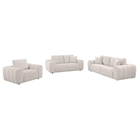 Burnett - Chenille Upholstered Sofa Set