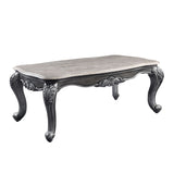 Ariadne - Coffee Table - Marble Top & Platinum