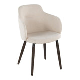 Boyne - Farmhouse Dining / Accent Chair (Set of 2) - Dark Walnut Legs