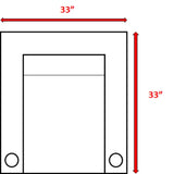 Elegant Patio Chair With Cushions - Gray