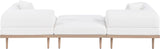 Laguna - 3 Piece 106.5" Outdoor Patio Modular Sofa With Backless Seat
