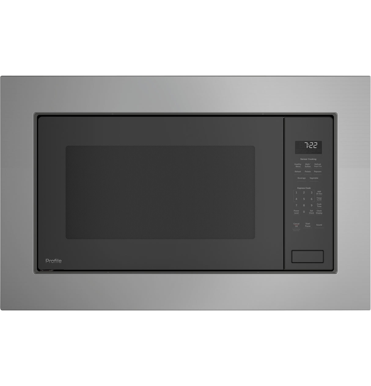 GE JX7230SLSS - 30 in. Built-In Trim Kit for Microwaves (Over the Range) - Stainless Steel