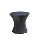 Thrive - Hourglass Rattan Table With No Glass Top