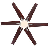 Westinghouse 74003B00 Cayuga 60-Inch Indoor Smart WiFi Ceiling Fan with Dimmable LED Light Fixture