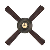Westinghouse 74005B00 Porto 52-Inch Indoor Smart WiFi Ceiling Fan with Dimmable LED Light Fixture