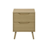 Modern Accent Table With Storage Drawers