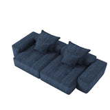 Modern Oversized Diy Combination Modular Sectional Sofa With Pillows