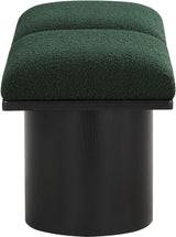 Pavilion - 2 Piece Modular Bench With Black Base