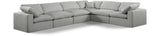 Comfy - 6 Piece Linen Modular Corner Sectional