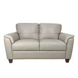 Pacific Palisades - Loveseat - Beige Leather