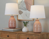 Claudia - 20" Ceramic Accent Lamp (Set of 2)