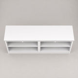 TV Stand For TVs Up To 50" With Open Shelves And Cable Management